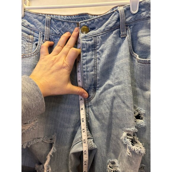 American Eagle, TomGirl,‎ distressed denim jeans (size 16) - Picture 7 of 8